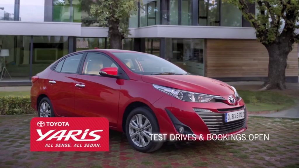 toyota yaris all sense